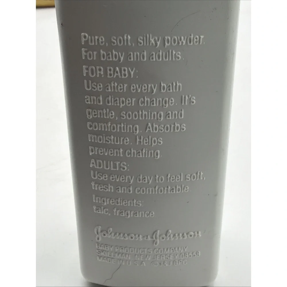 Vintage Limited Johnsons Baby Powder Purest Protection 4 oz RARE BOTTLE